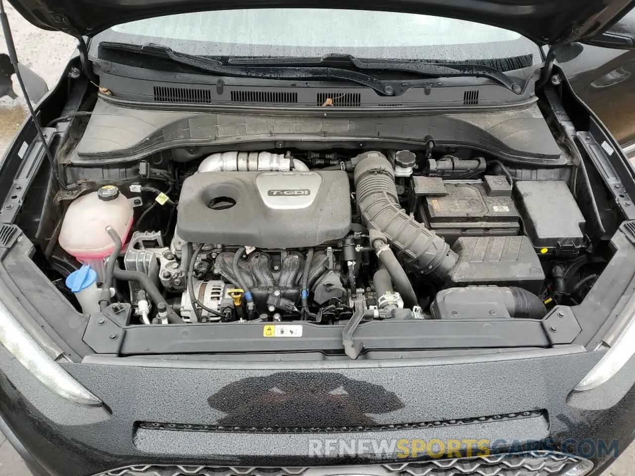 11 Photograph of a damaged car KM8K5CA51MU677929 HYUNDAI KONA 2021