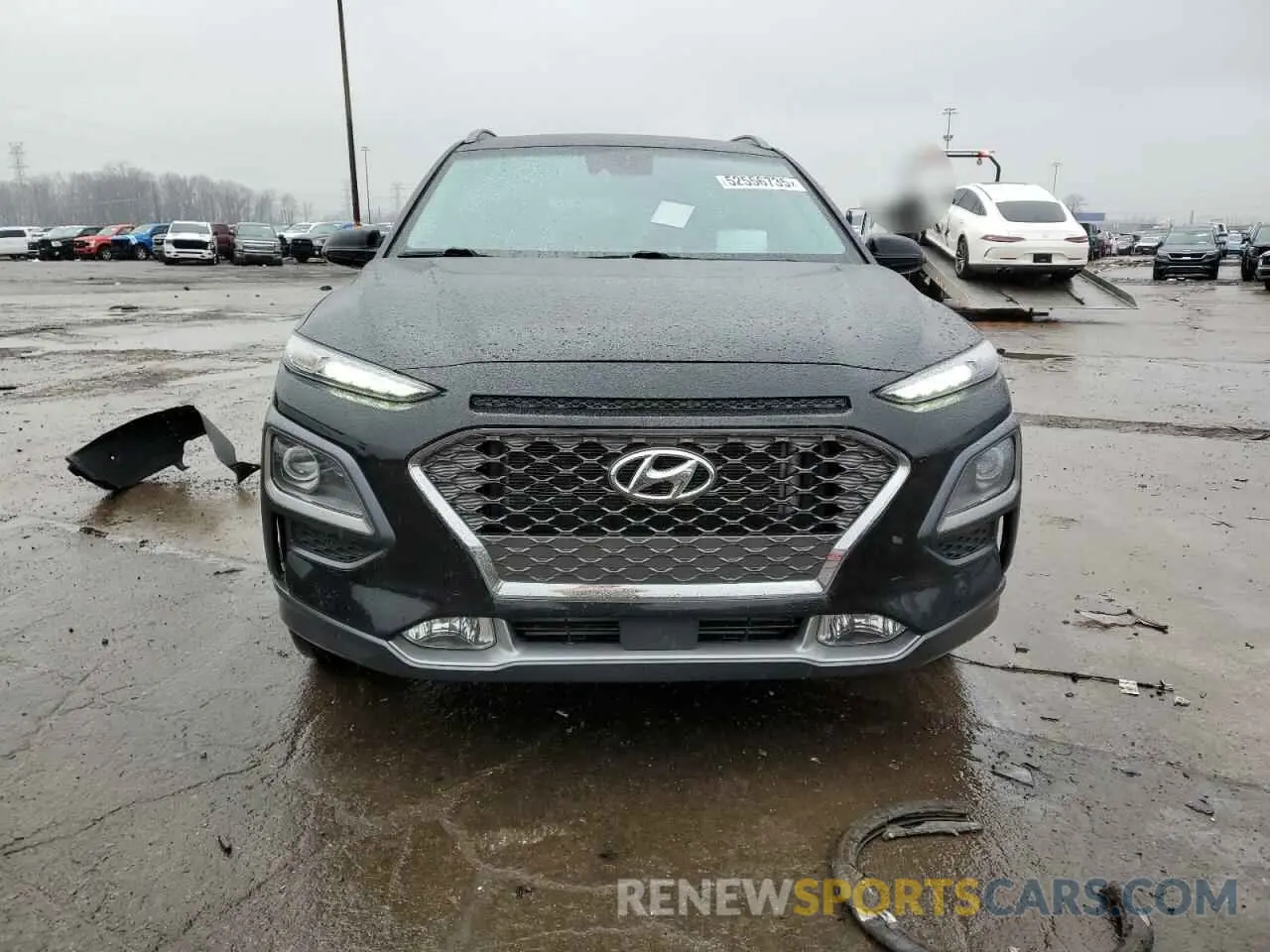 5 Photograph of a damaged car KM8K5CA51MU677929 HYUNDAI KONA 2021