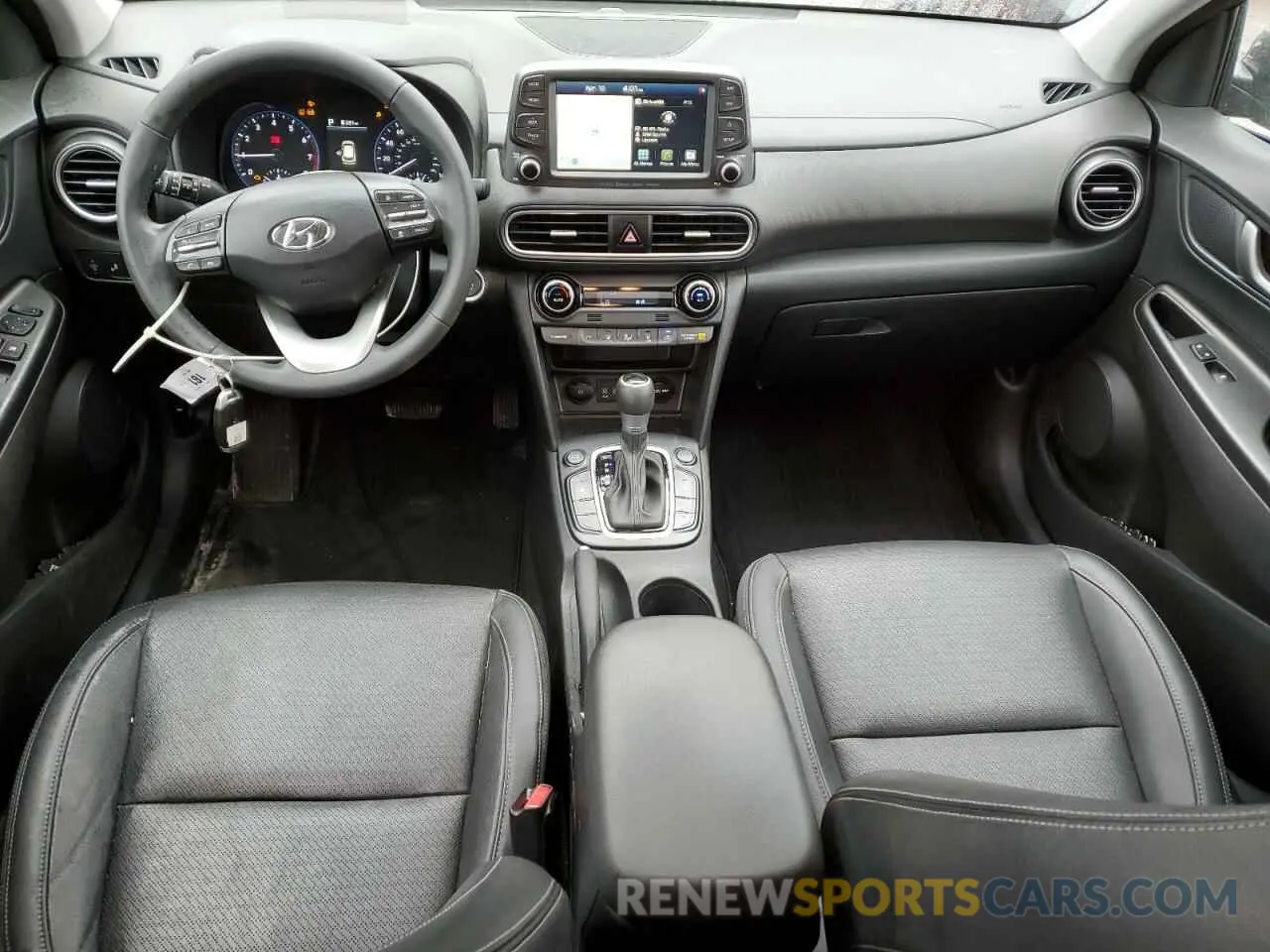 8 Photograph of a damaged car KM8K5CA51MU677929 HYUNDAI KONA 2021