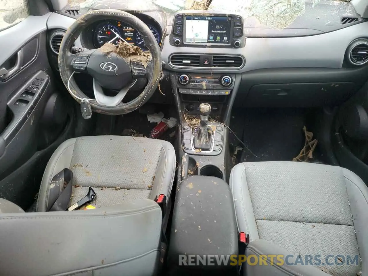 8 Photograph of a damaged car KM8K5CA51MU748661 HYUNDAI KONA 2021