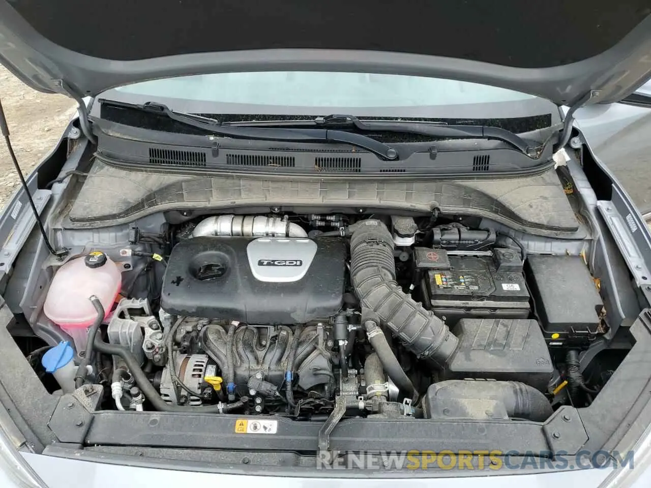 11 Photograph of a damaged car KM8K5CA53MU673400 HYUNDAI KONA 2021
