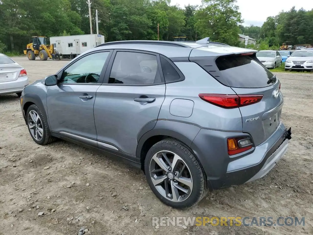 2 Photograph of a damaged car KM8K5CA53MU673400 HYUNDAI KONA 2021