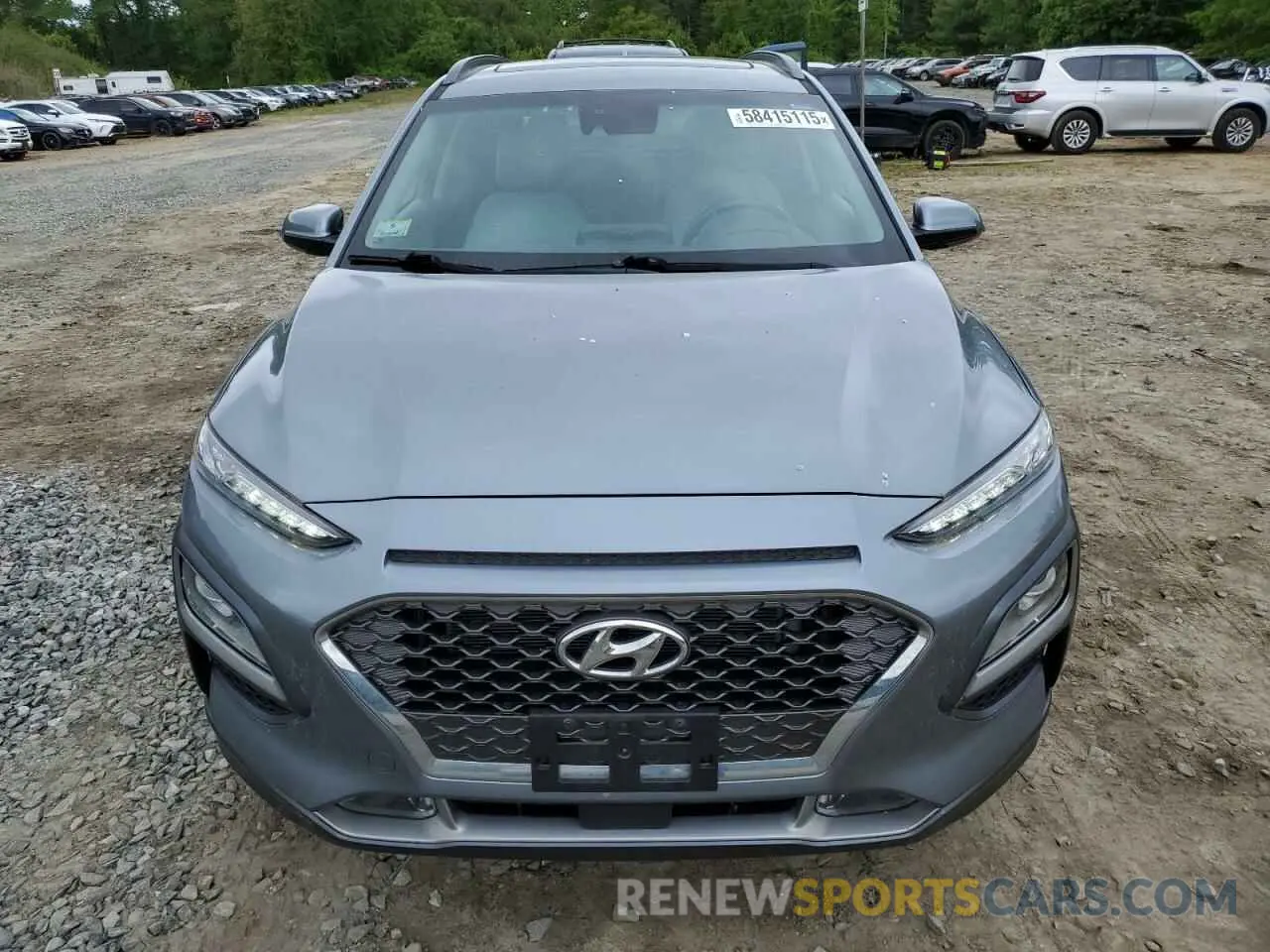 5 Photograph of a damaged car KM8K5CA53MU673400 HYUNDAI KONA 2021