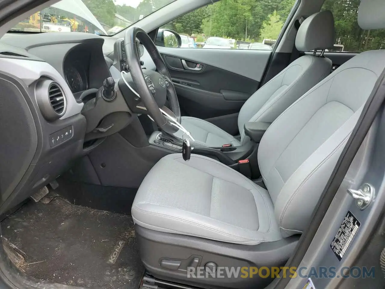 7 Photograph of a damaged car KM8K5CA53MU673400 HYUNDAI KONA 2021