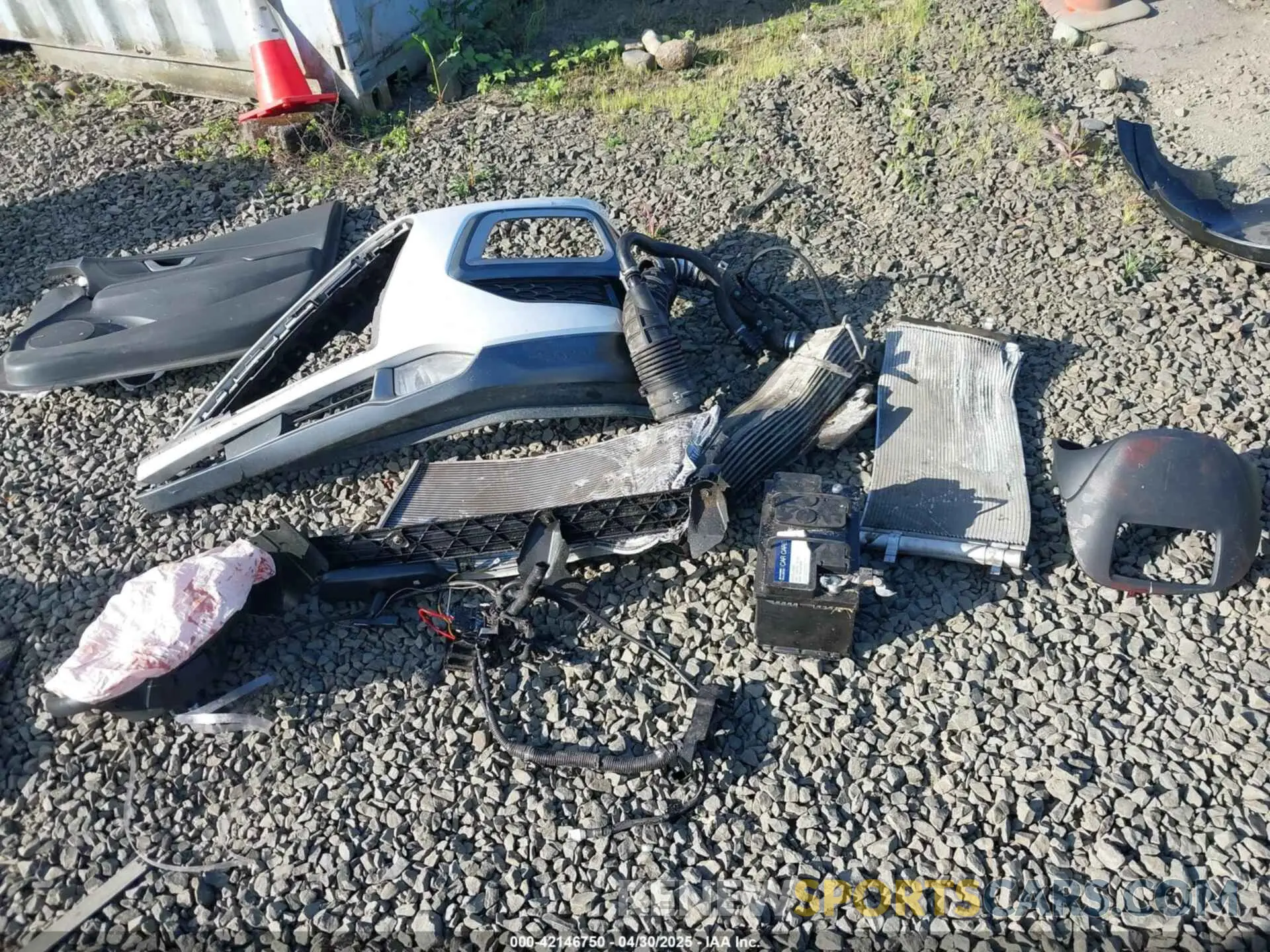 11 Photograph of a damaged car KM8K5CA54MU748475 HYUNDAI KONA 2021