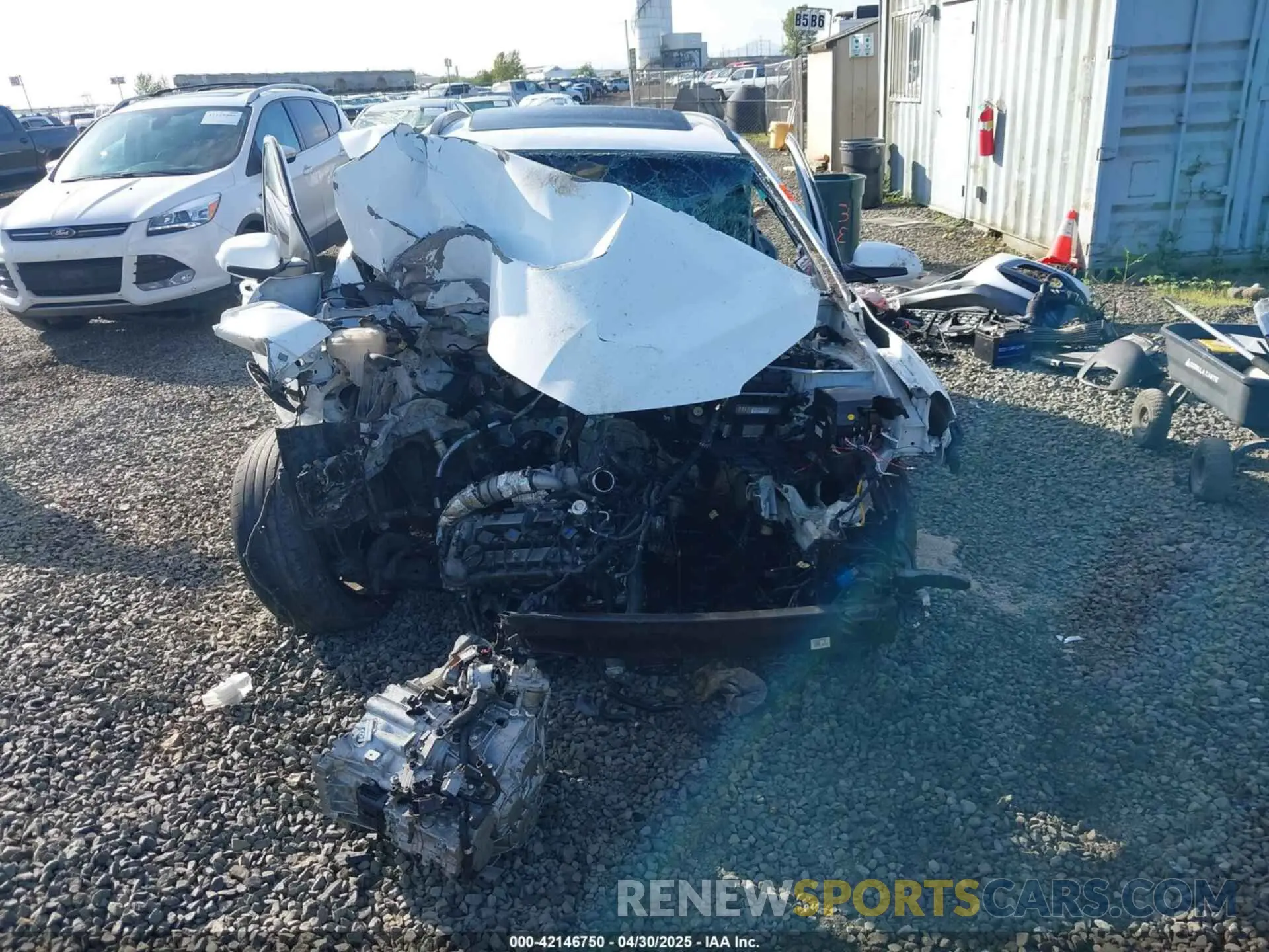 12 Photograph of a damaged car KM8K5CA54MU748475 HYUNDAI KONA 2021