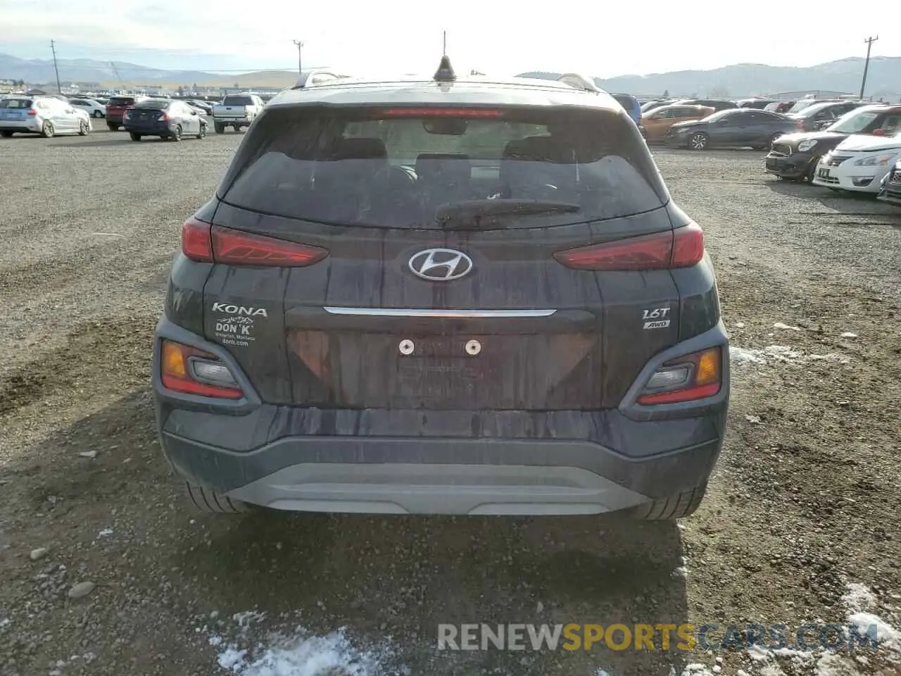 6 Photograph of a damaged car KM8K5CA54MU748847 HYUNDAI KONA 2021