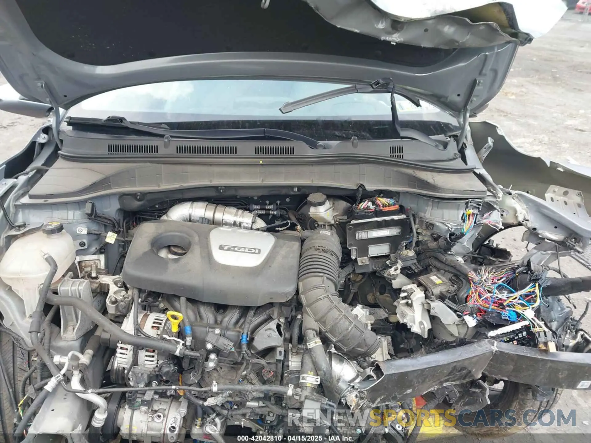 10 Photograph of a damaged car KM8K5CA56MU686772 HYUNDAI KONA 2021