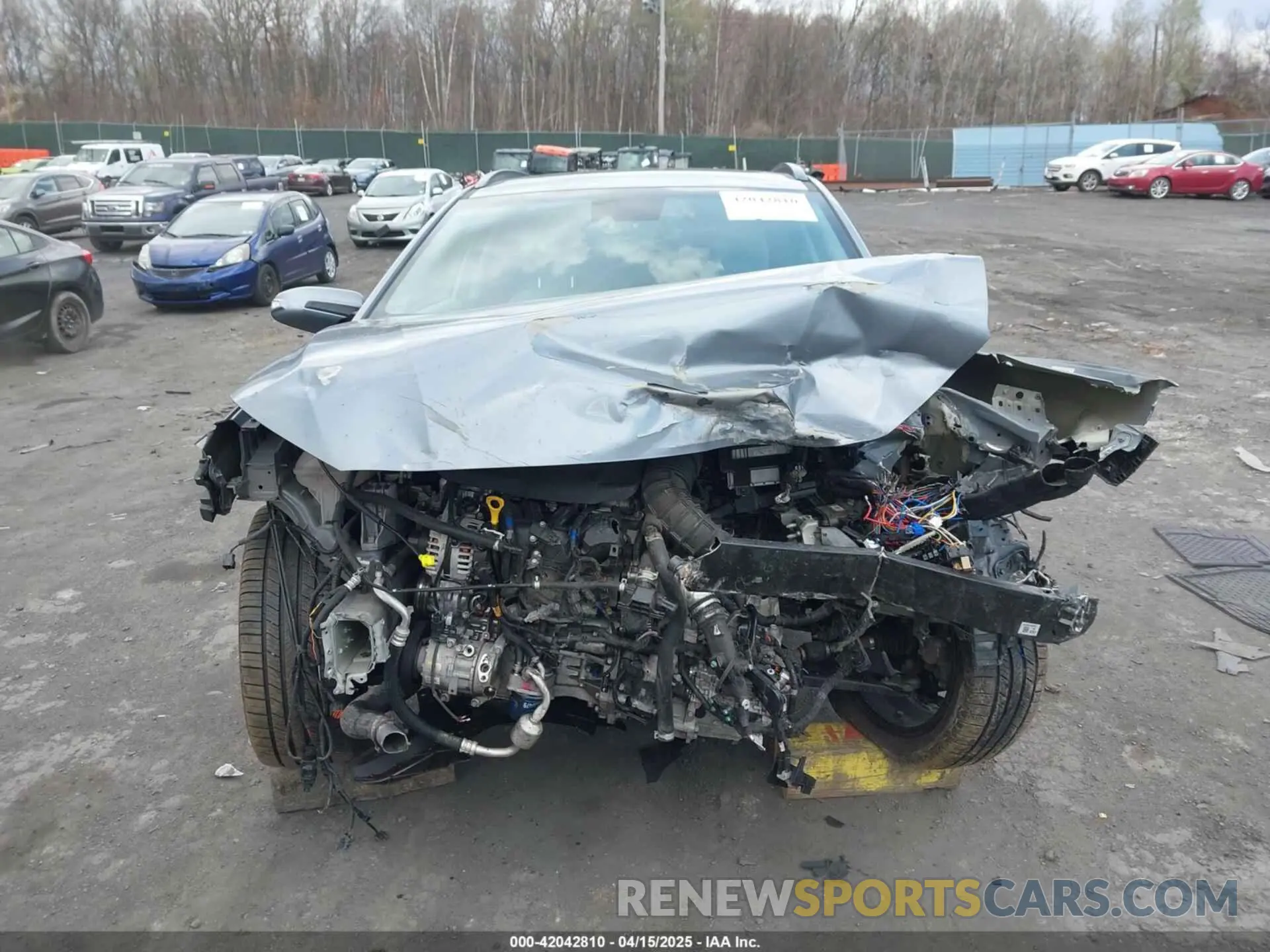 11 Photograph of a damaged car KM8K5CA56MU686772 HYUNDAI KONA 2021
