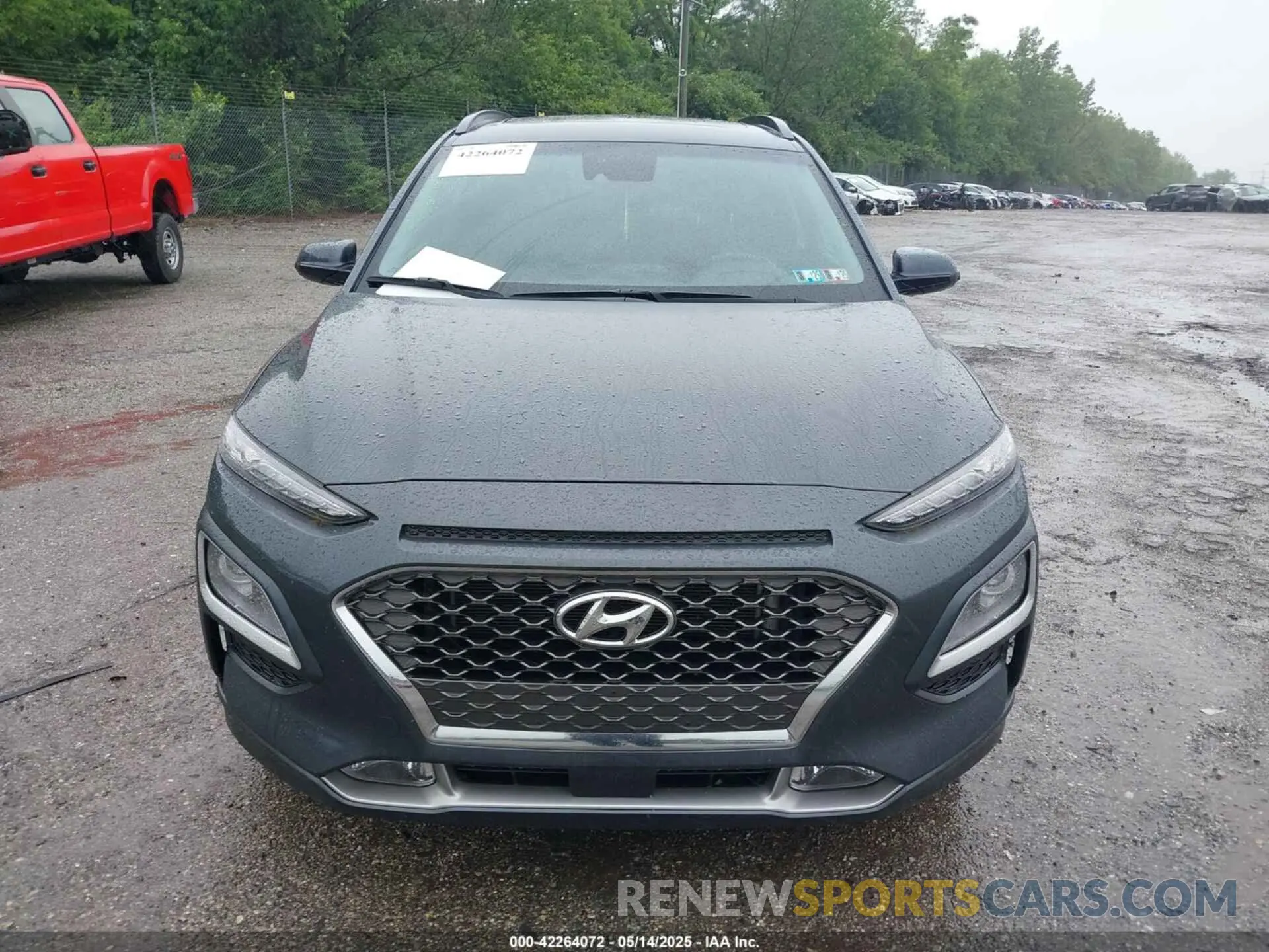 13 Photograph of a damaged car KM8K5CA57MU700873 HYUNDAI KONA 2021