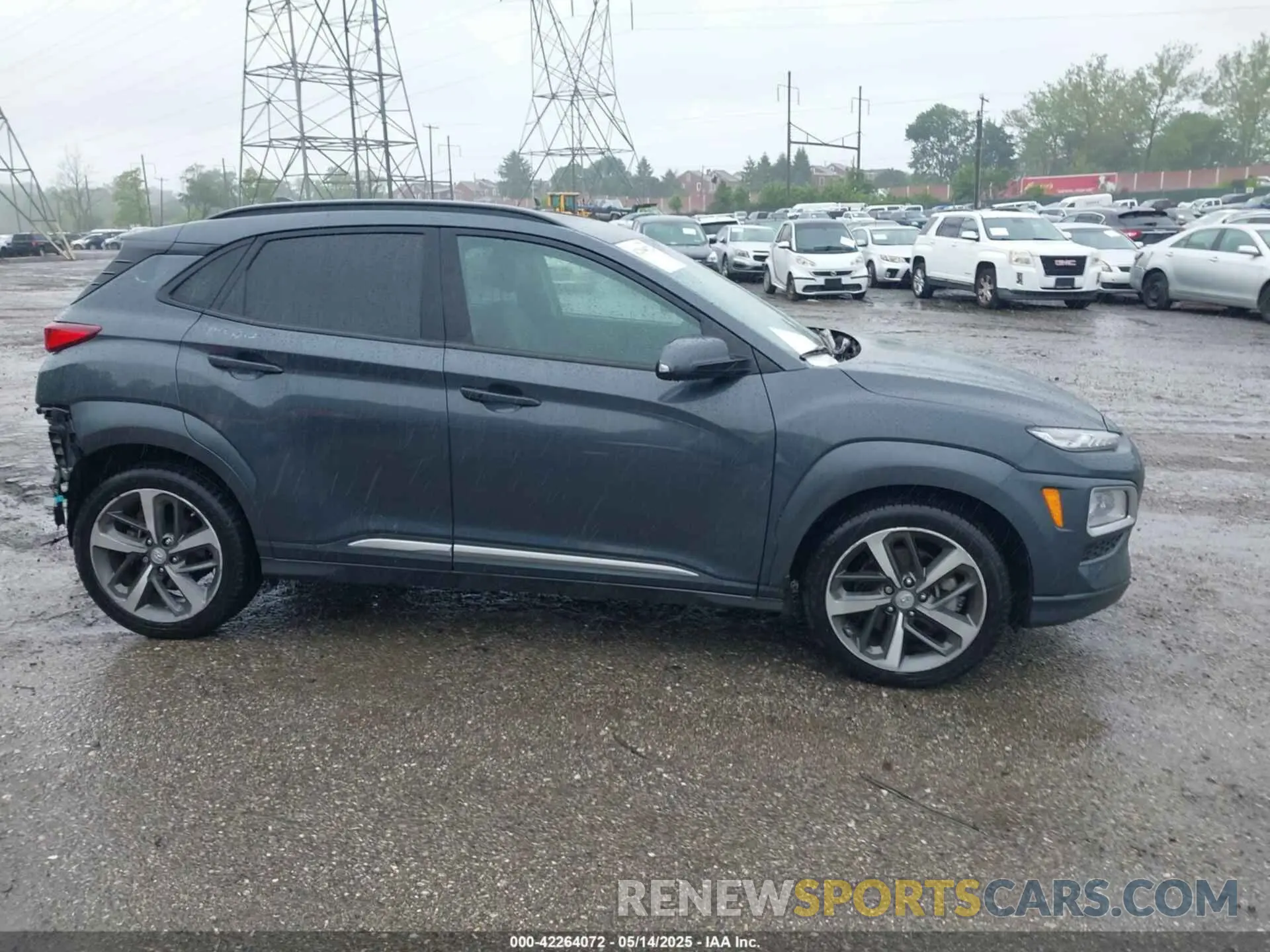 14 Photograph of a damaged car KM8K5CA57MU700873 HYUNDAI KONA 2021
