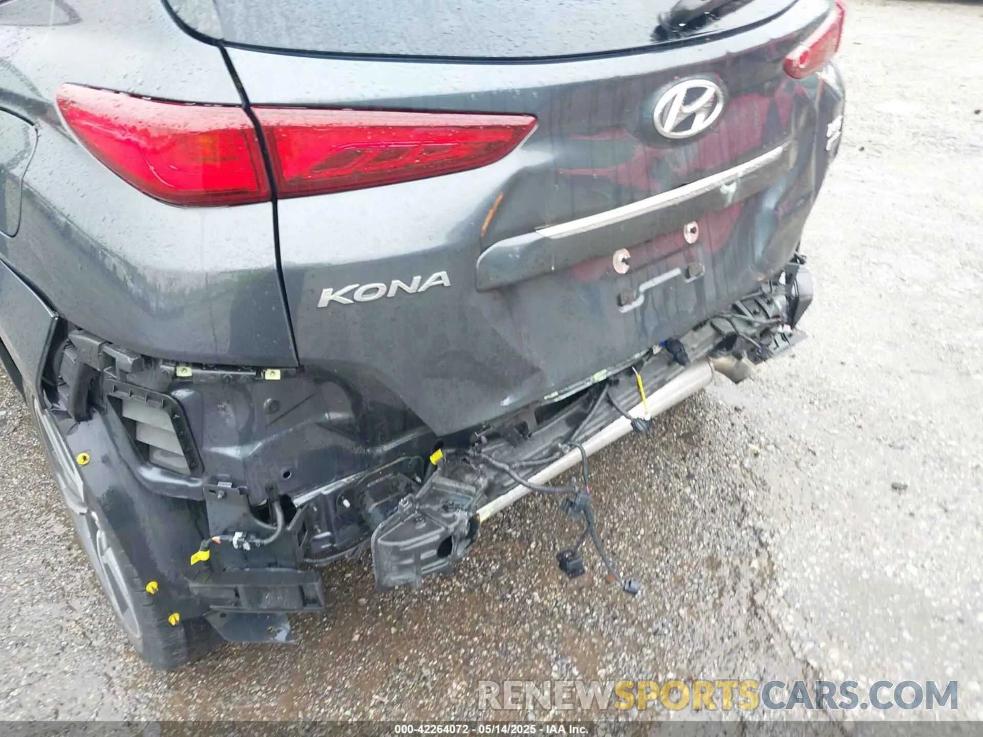6 Photograph of a damaged car KM8K5CA57MU700873 HYUNDAI KONA 2021