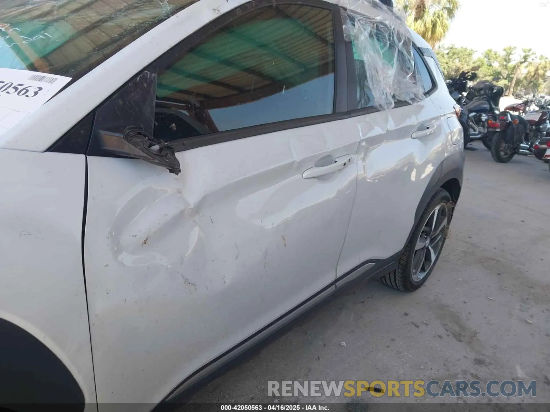 6 Photograph of a damaged car KM8K5CA58MU612723 HYUNDAI KONA 2021