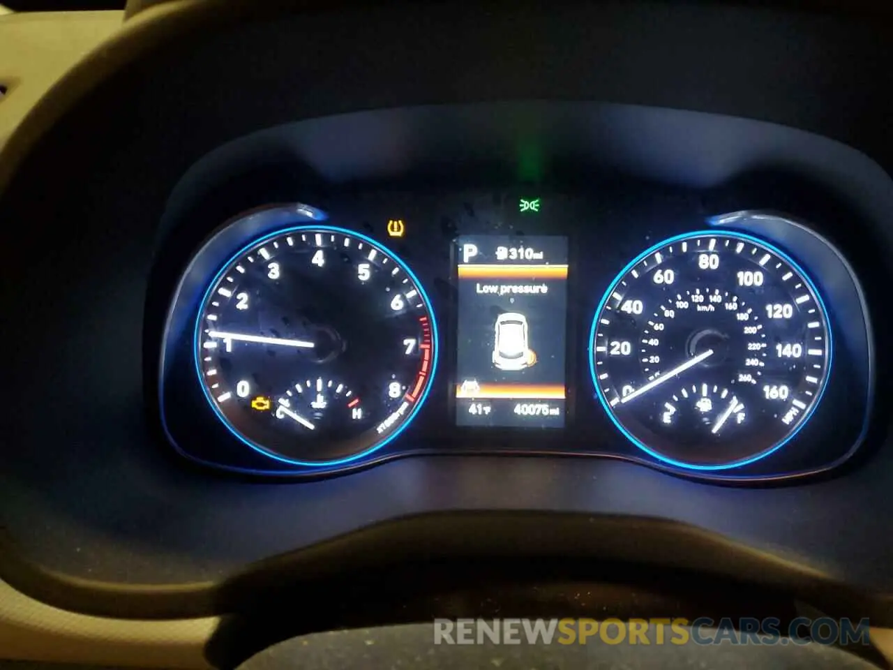9 Photograph of a damaged car KM8K5CA5XMU647408 HYUNDAI KONA 2021