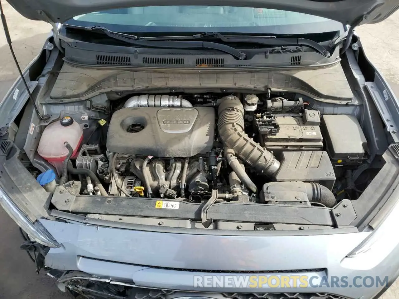12 Photograph of a damaged car KM8K5CA5XMU665004 HYUNDAI KONA 2021