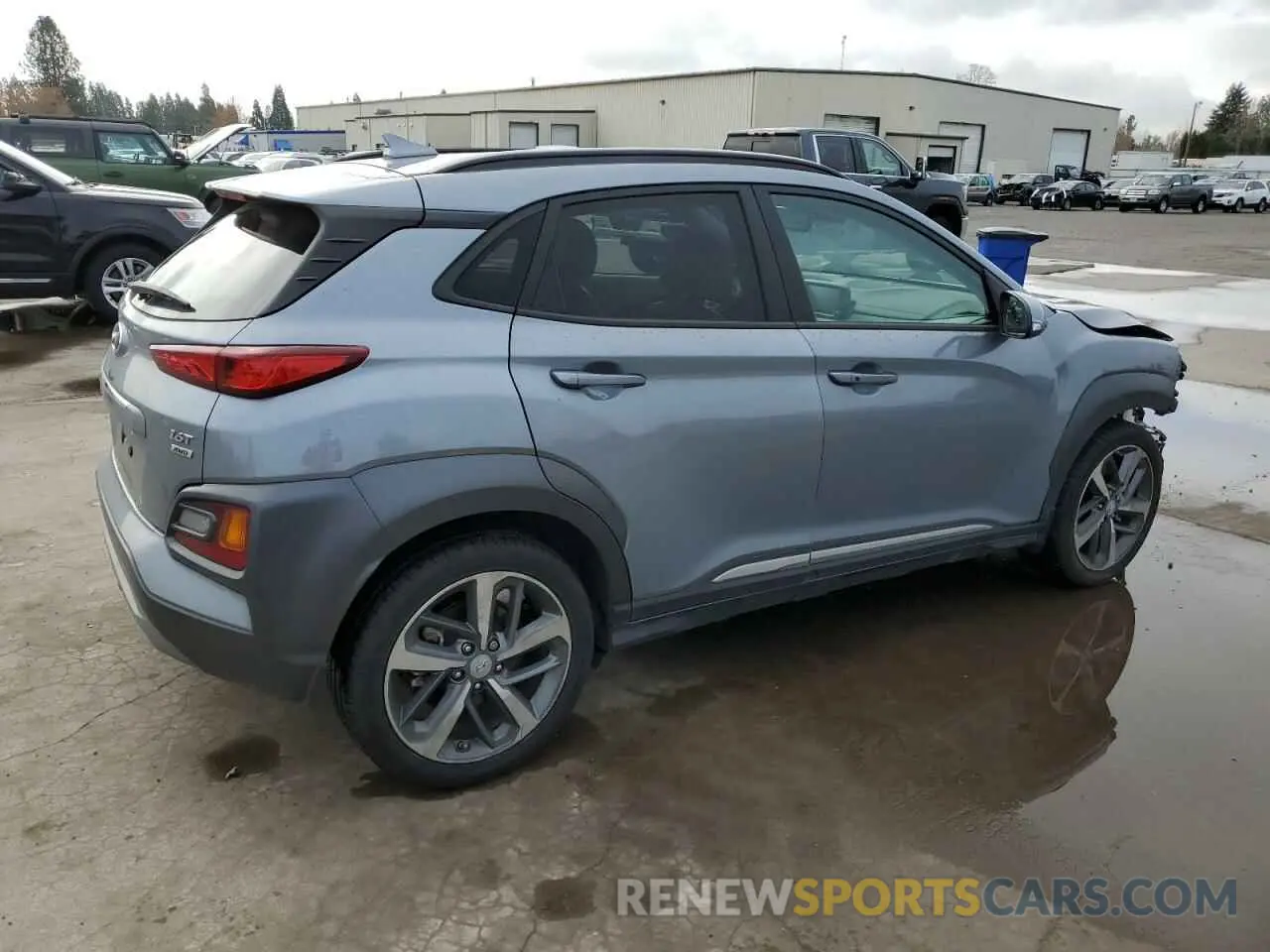 3 Photograph of a damaged car KM8K5CA5XMU665004 HYUNDAI KONA 2021