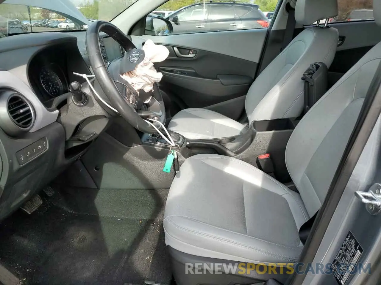 7 Photograph of a damaged car KM8K5CA5XMU665004 HYUNDAI KONA 2021
