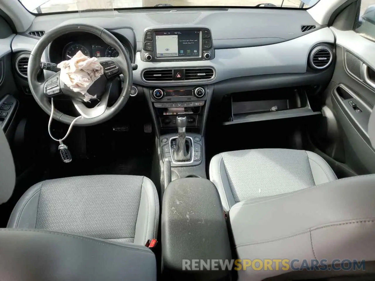 8 Photograph of a damaged car KM8K5CA5XMU665004 HYUNDAI KONA 2021