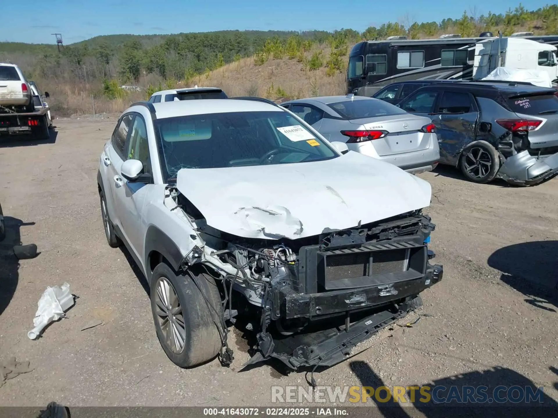 16 Photograph of a damaged car KM8K62AA4MU626591 HYUNDAI KONA 2021