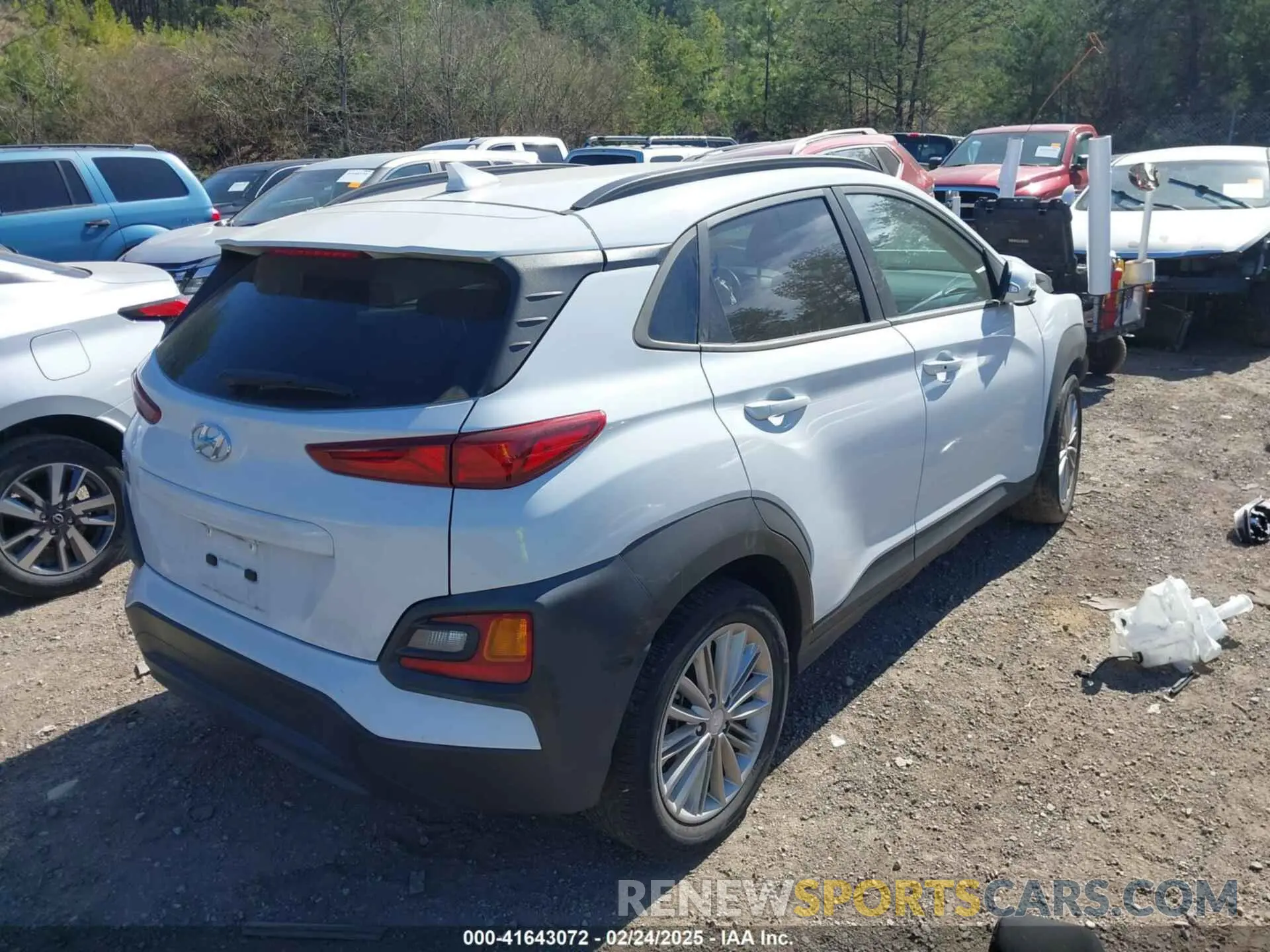 4 Photograph of a damaged car KM8K62AA4MU626591 HYUNDAI KONA 2021