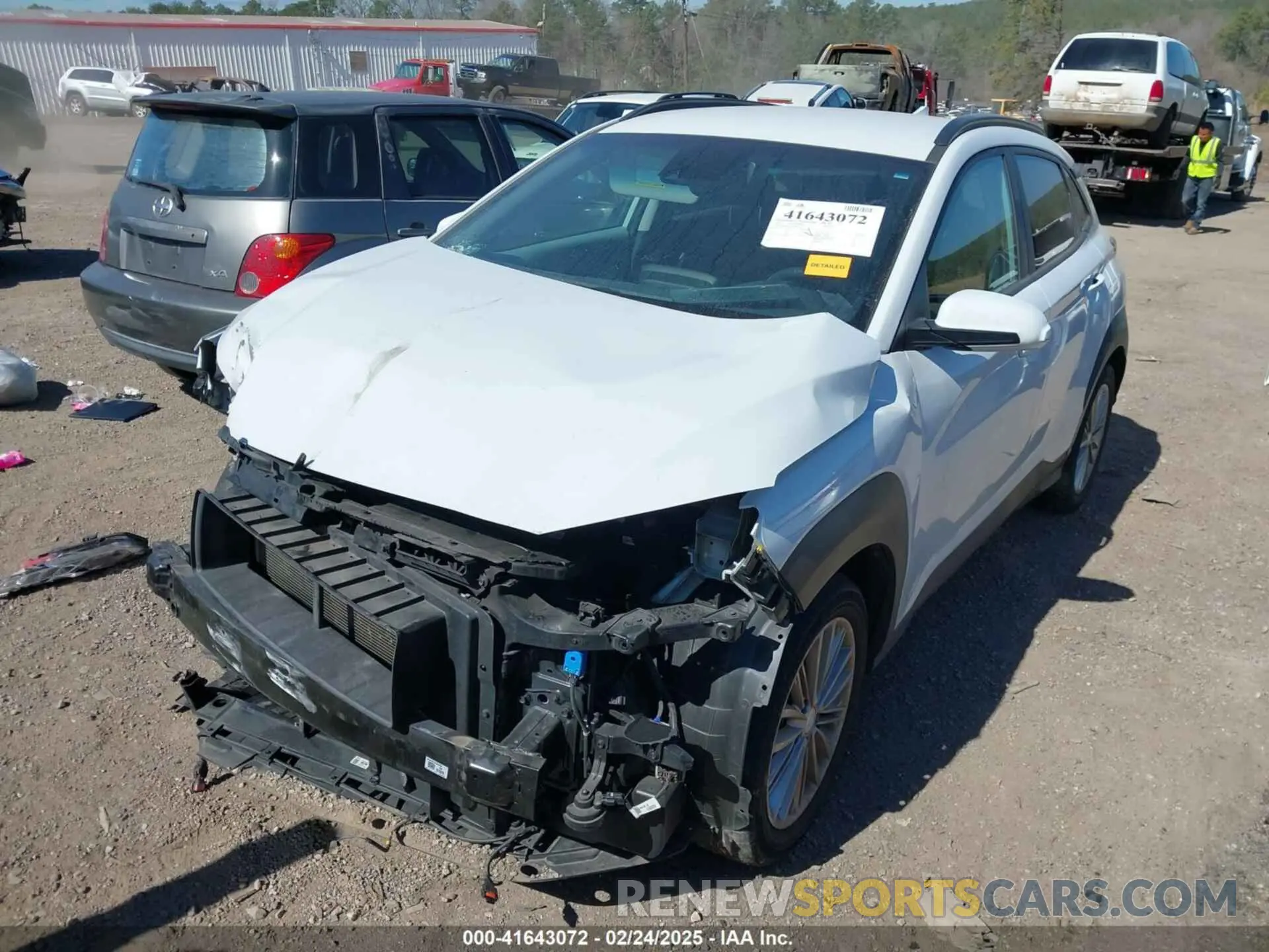 6 Photograph of a damaged car KM8K62AA4MU626591 HYUNDAI KONA 2021