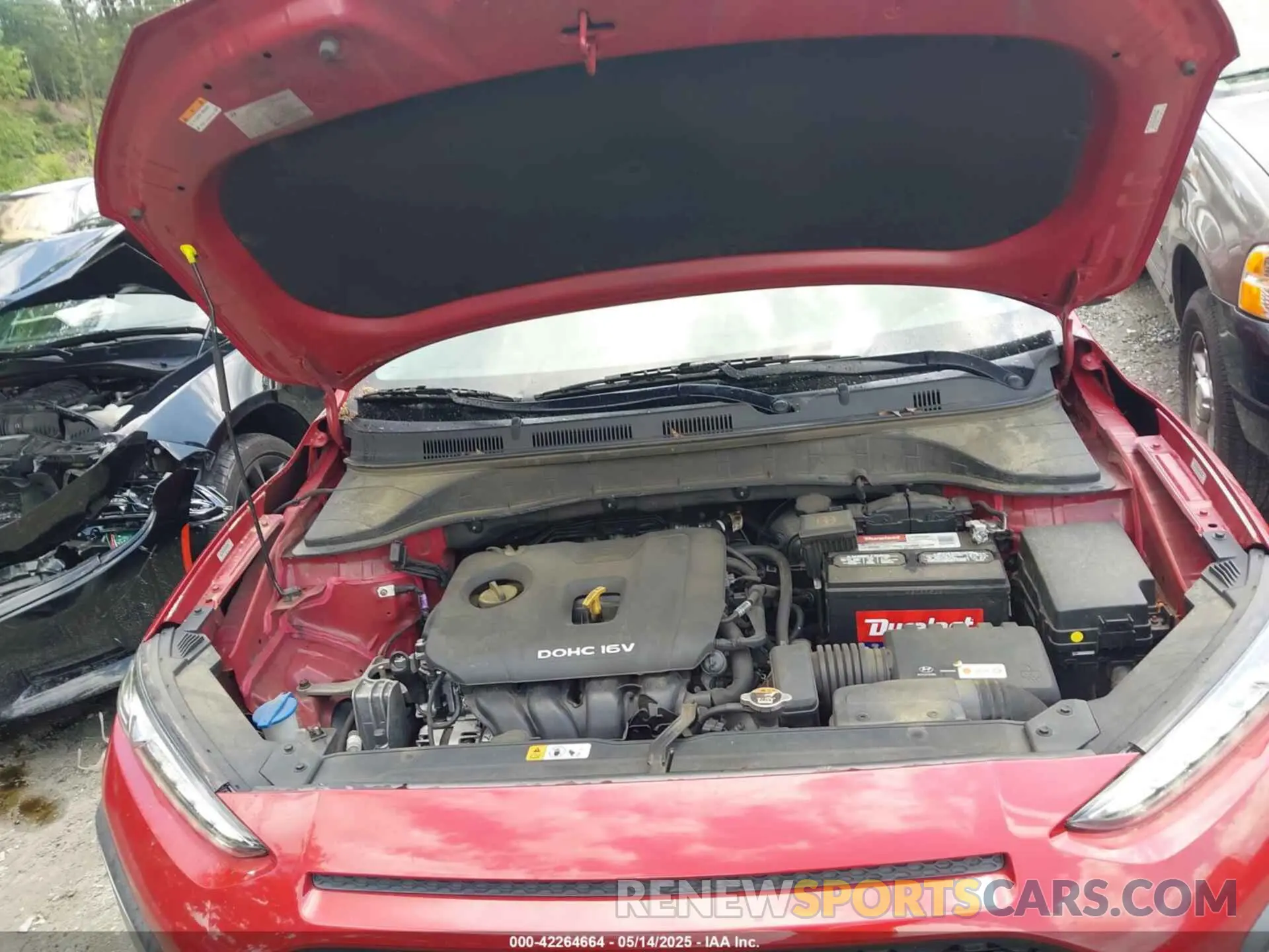 10 Photograph of a damaged car KM8K62AAXMU613795 HYUNDAI KONA 2021