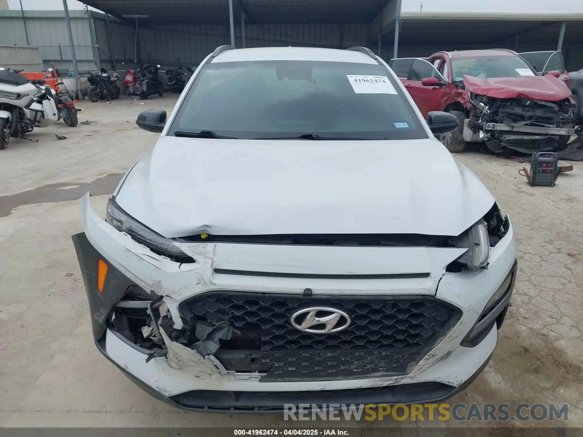12 Photograph of a damaged car KM8K63A51MU675692 HYUNDAI KONA 2021