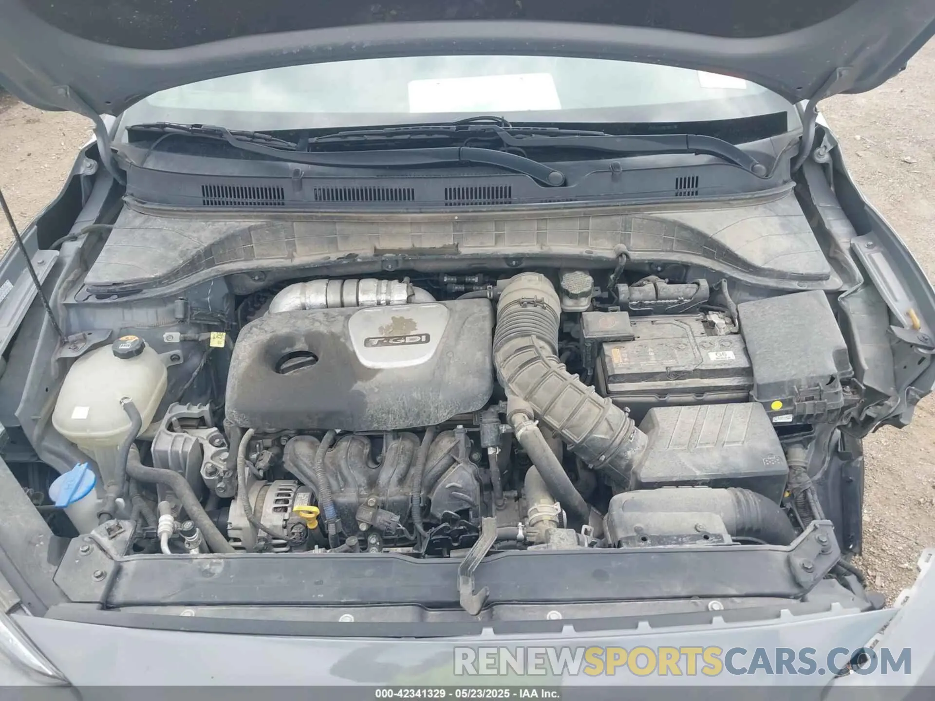 10 Photograph of a damaged car KM8K63A51MU693044 HYUNDAI KONA 2021