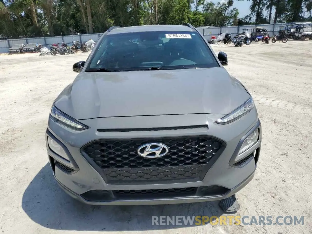 5 Photograph of a damaged car KM8K63A57MU689368 HYUNDAI KONA 2021
