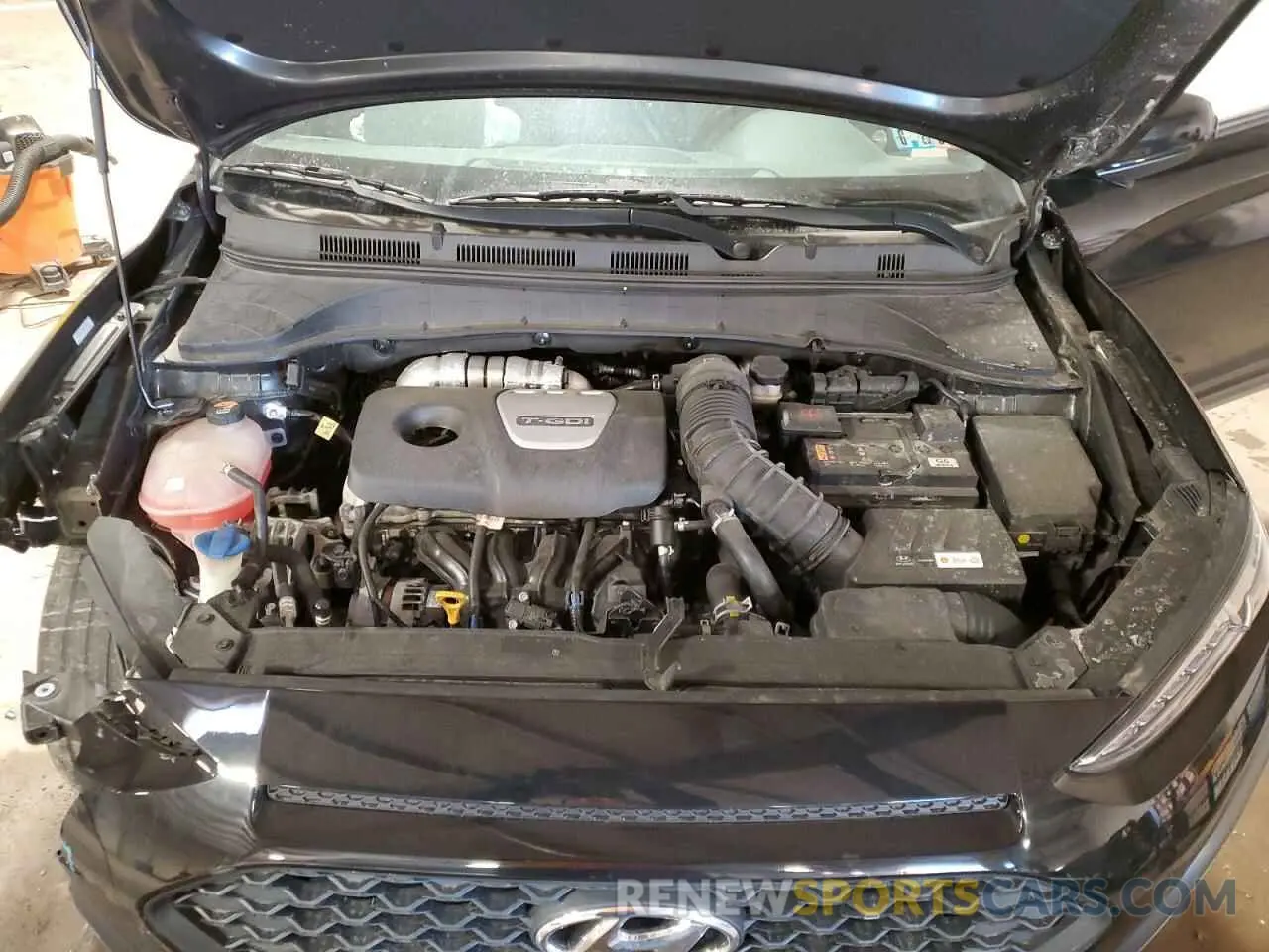 12 Photograph of a damaged car KM8K6CA50MU727491 HYUNDAI KONA 2021