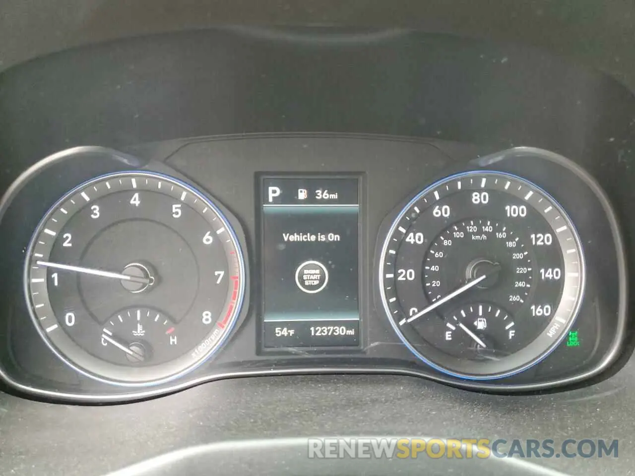 9 Photograph of a damaged car KM8K6CA5XMU675836 HYUNDAI KONA 2021