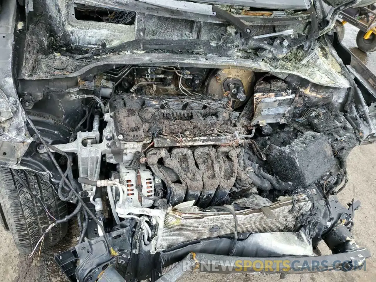12 Photograph of a damaged car KM8K6CAA0MU700806 HYUNDAI KONA 2021