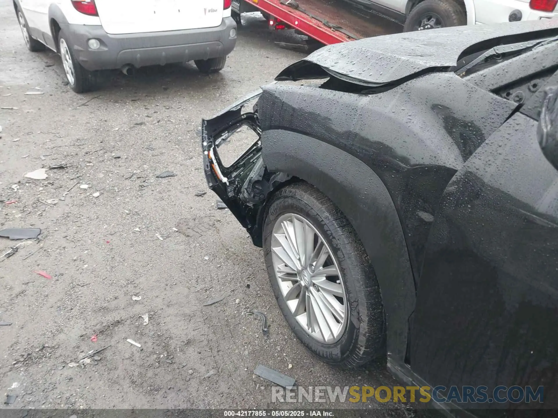 6 Photograph of a damaged car KM8K6CAA3MU682348 HYUNDAI KONA 2021