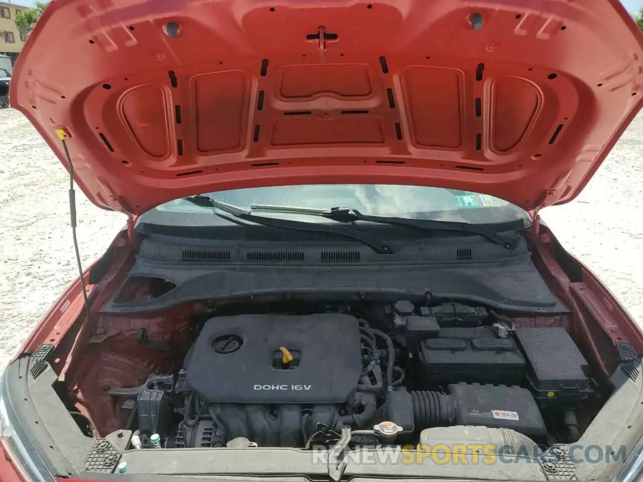 11 Photograph of a damaged car KM8K6CAA4MU745764 HYUNDAI KONA 2021