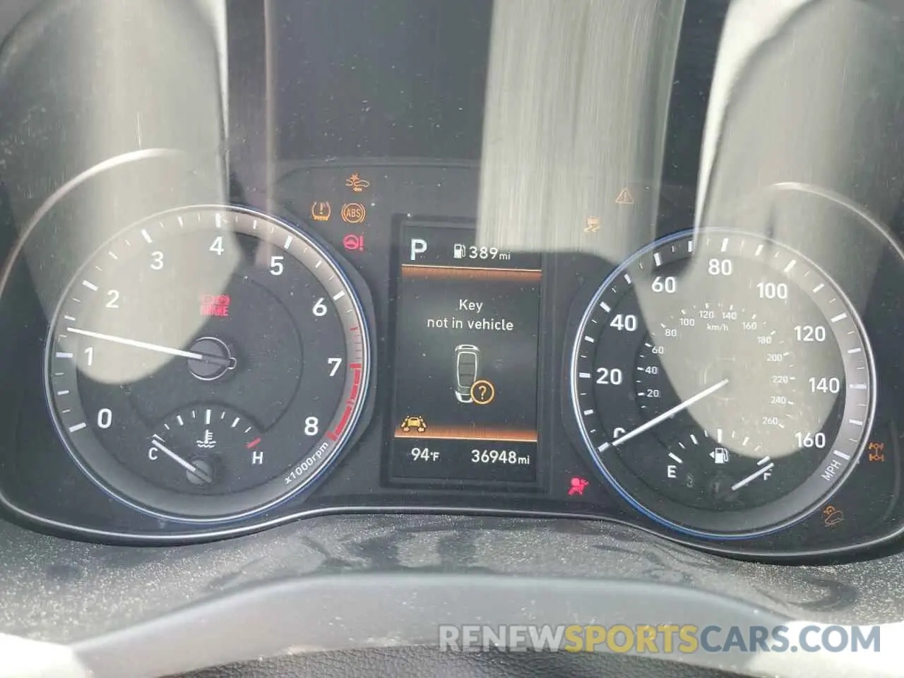 9 Photograph of a damaged car KM8K6CAA4MU745764 HYUNDAI KONA 2021