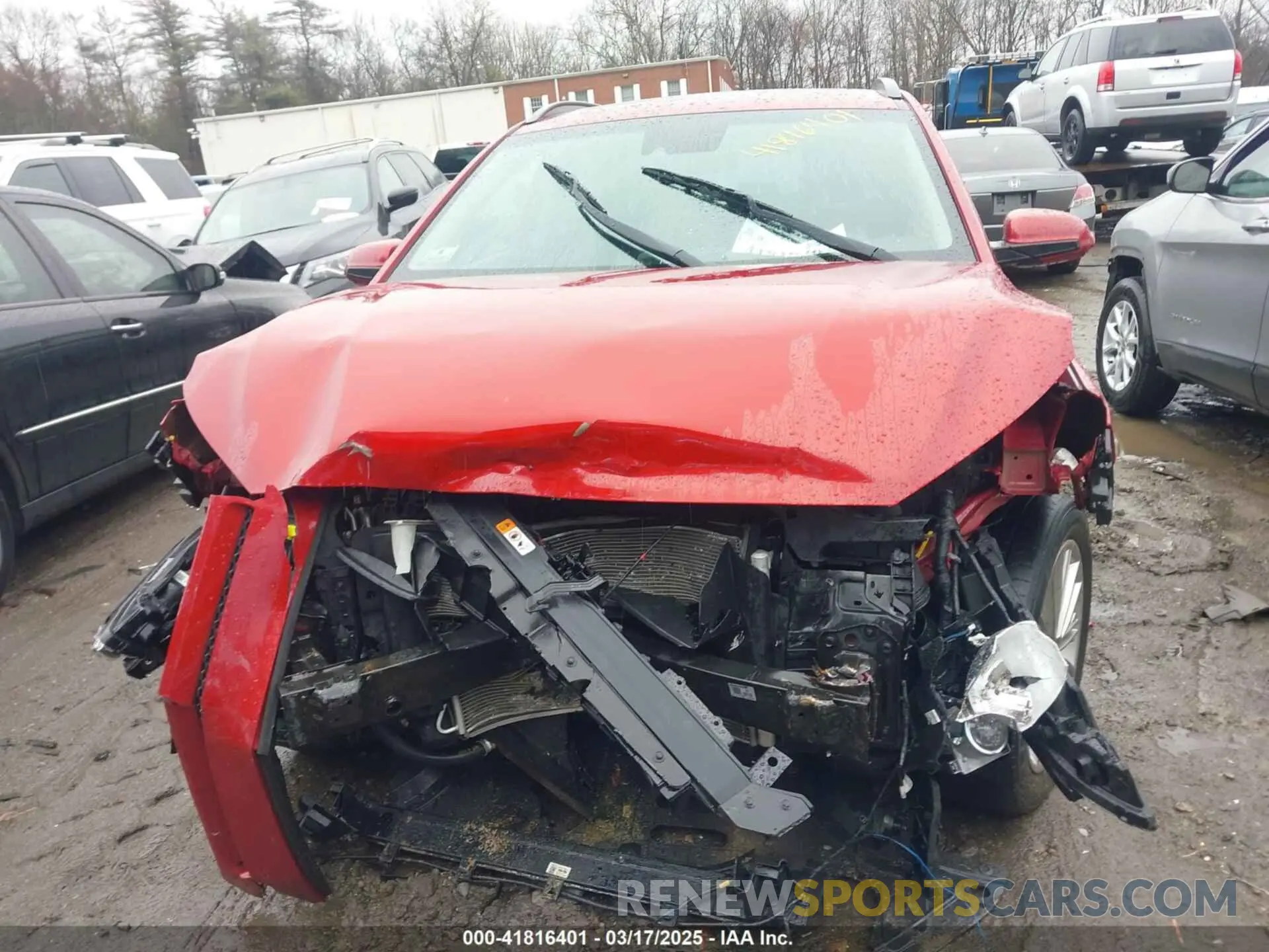 12 Photograph of a damaged car KM8K6CAA8MU600226 HYUNDAI KONA 2021