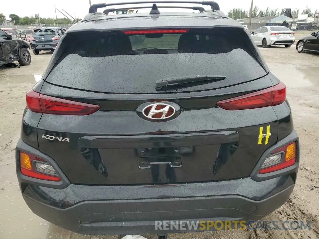 6 Photograph of a damaged car KM8K6CAA8MU739661 HYUNDAI KONA 2021