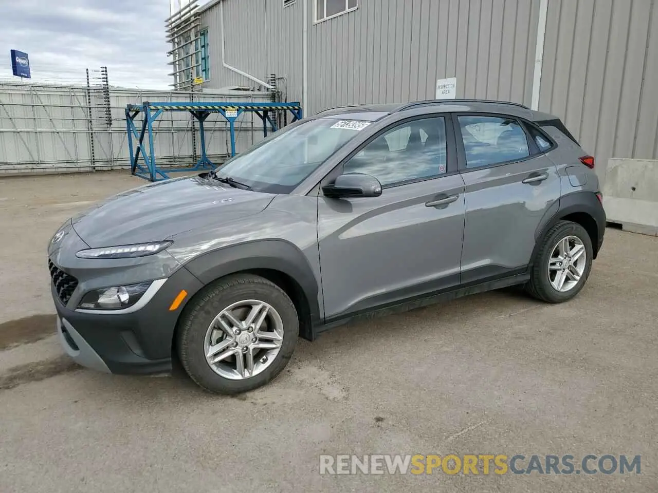 1 Photograph of a damaged car KM8K1CAB1NU894934 HYUNDAI KONA 2022