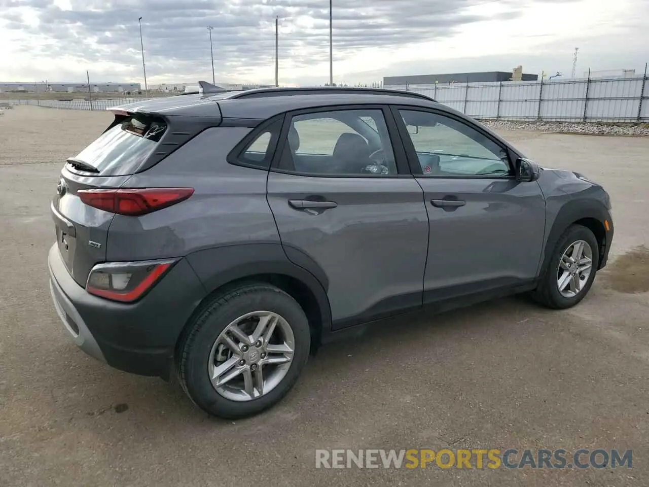3 Photograph of a damaged car KM8K1CAB1NU894934 HYUNDAI KONA 2022