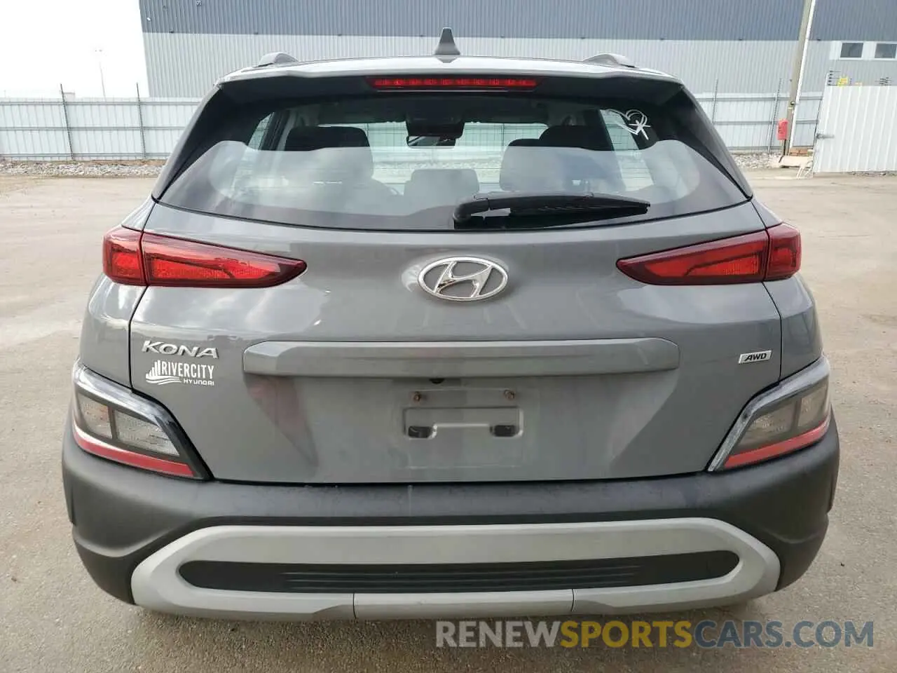 6 Photograph of a damaged car KM8K1CAB1NU894934 HYUNDAI KONA 2022