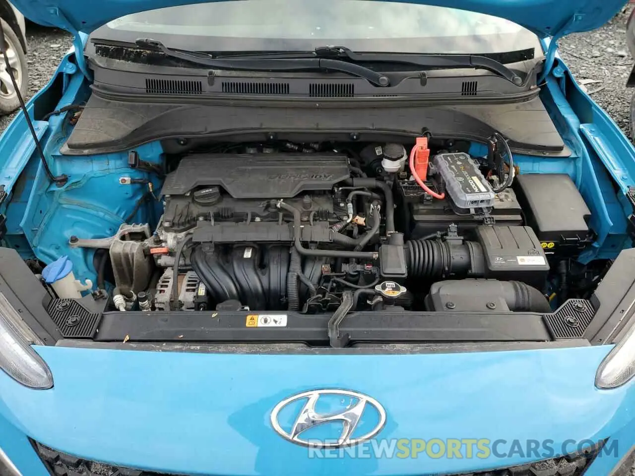 12 Photograph of a damaged car KM8K1CAB6NU764552 HYUNDAI KONA 2022