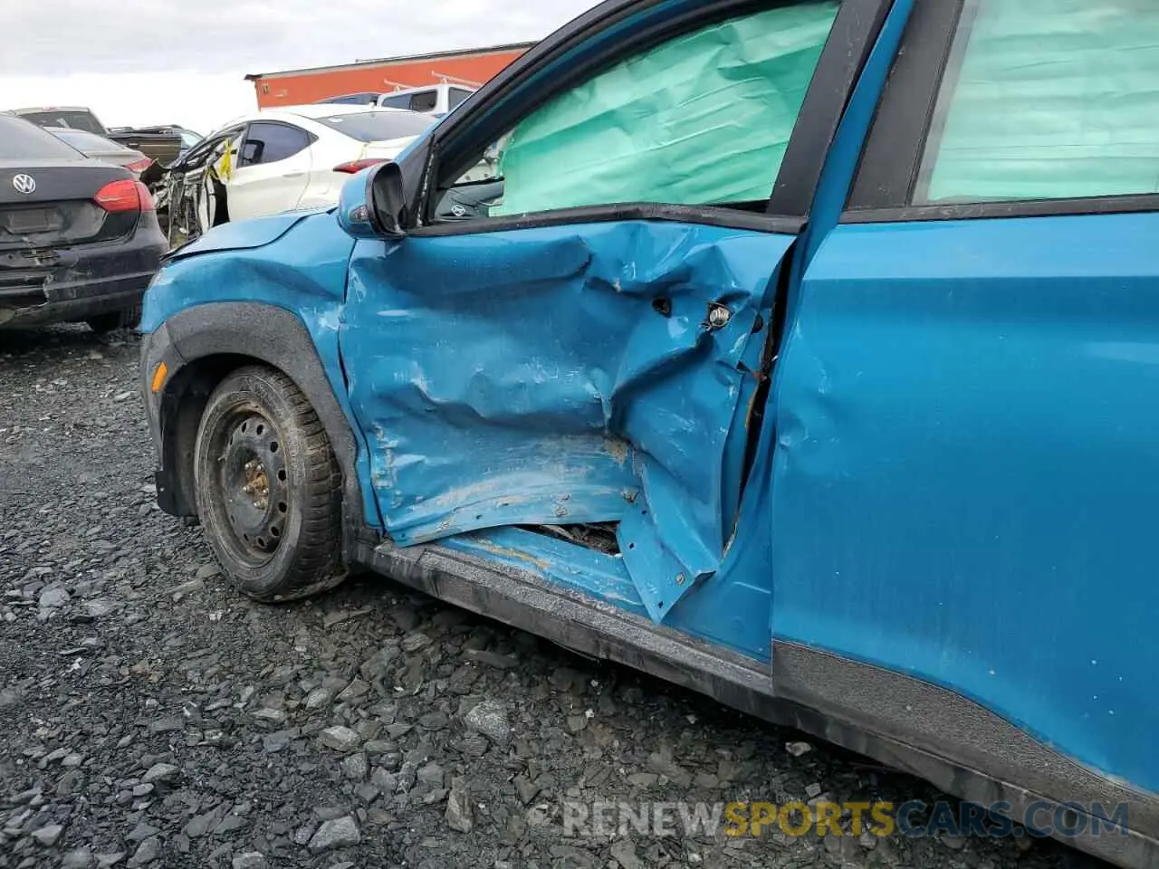 13 Photograph of a damaged car KM8K1CAB6NU764552 HYUNDAI KONA 2022