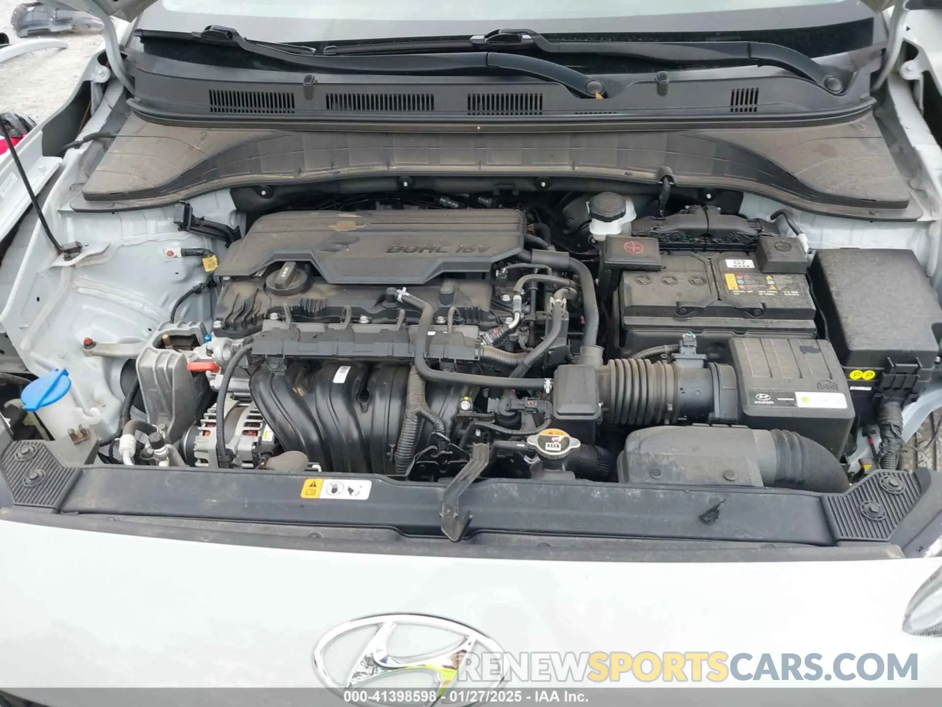 10 Photograph of a damaged car KM8K22AB0NU772332 HYUNDAI KONA 2022