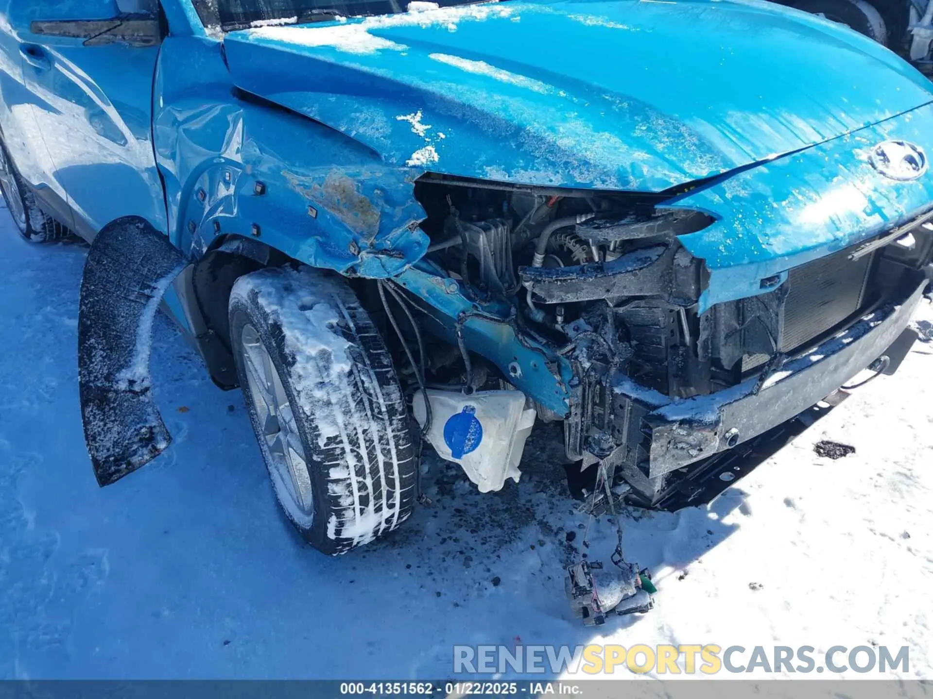 6 Photograph of a damaged car KM8K22AB0NU873371 HYUNDAI KONA 2022