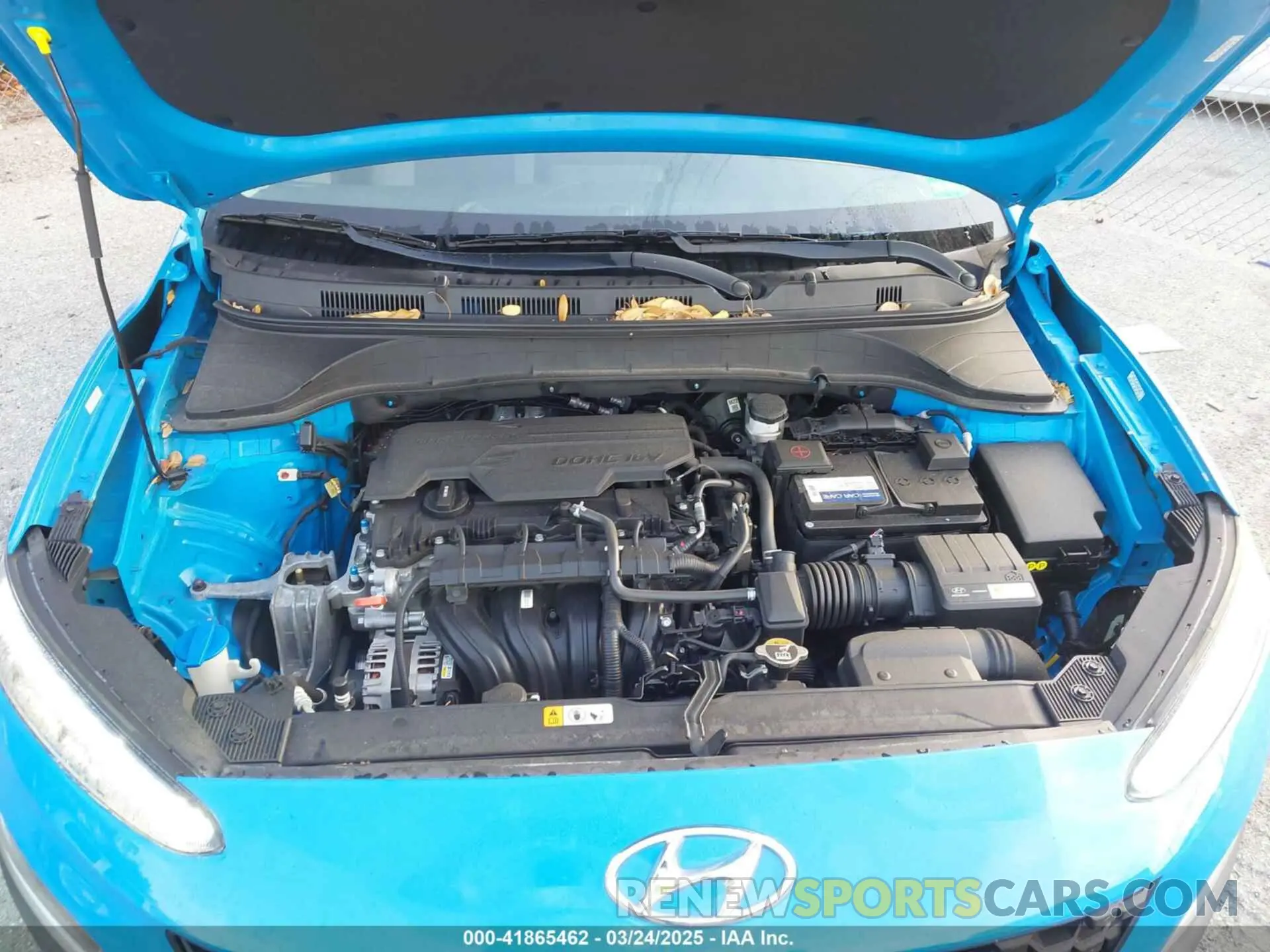 10 Photograph of a damaged car KM8K22AB1NU771321 HYUNDAI KONA 2022