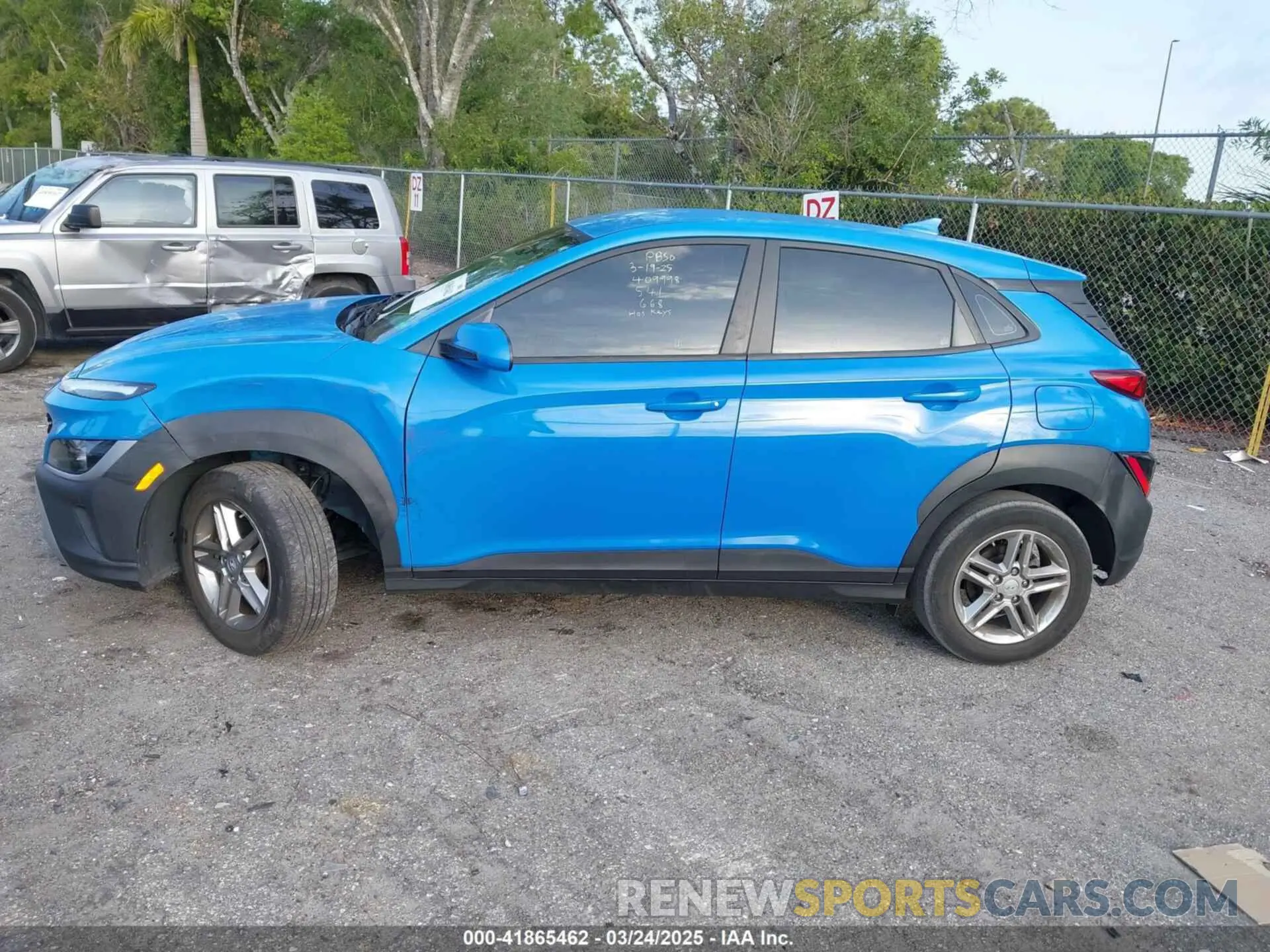 15 Photograph of a damaged car KM8K22AB1NU771321 HYUNDAI KONA 2022