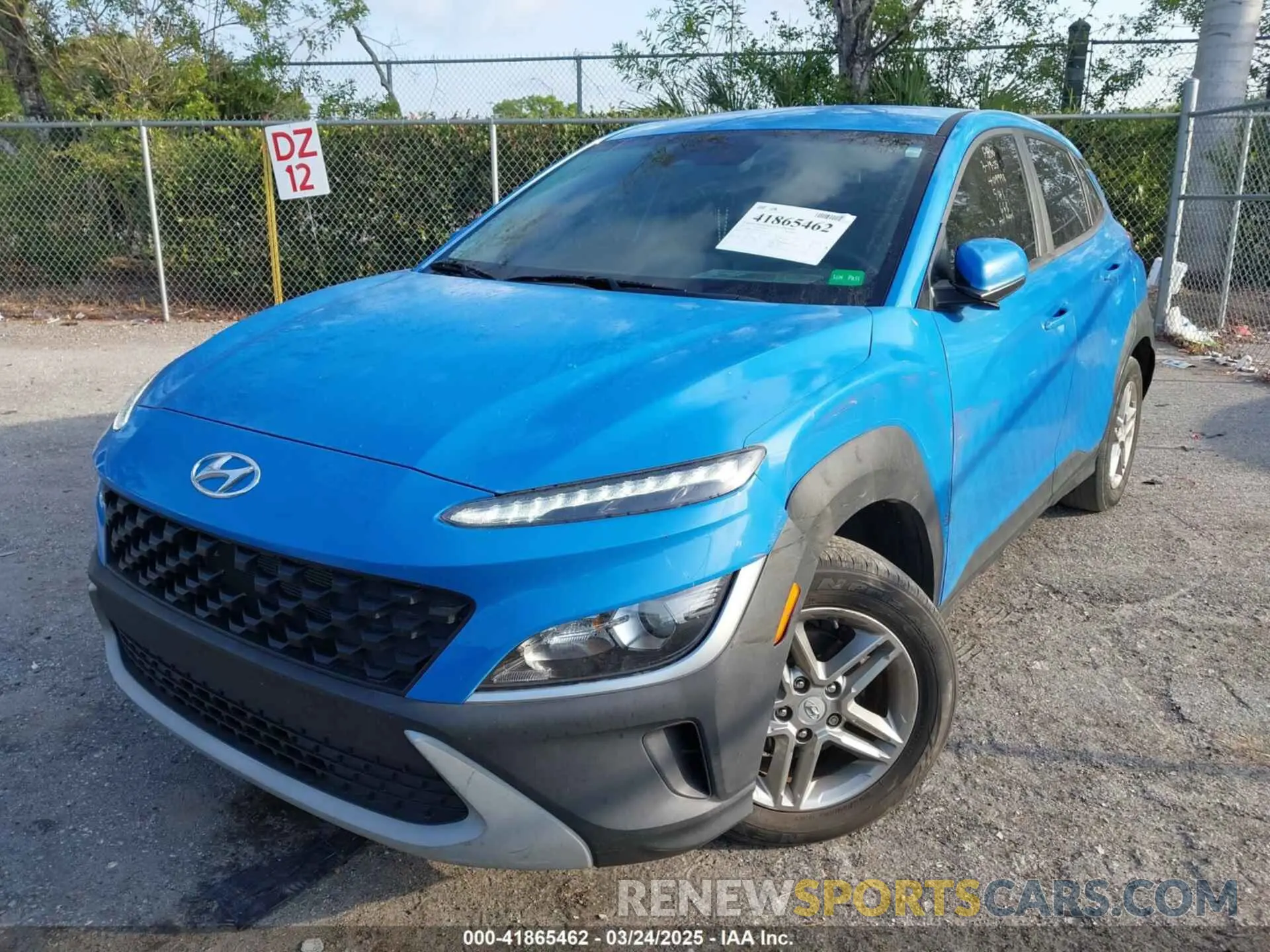 6 Photograph of a damaged car KM8K22AB1NU771321 HYUNDAI KONA 2022