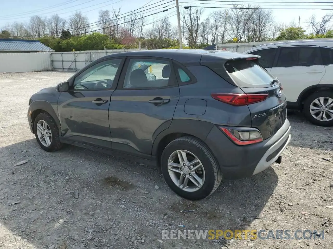 2 Photograph of a damaged car KM8K22AB1NU811851 HYUNDAI KONA 2022