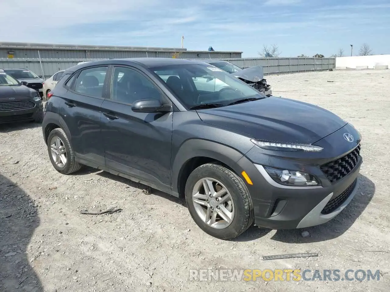 4 Photograph of a damaged car KM8K22AB1NU811851 HYUNDAI KONA 2022