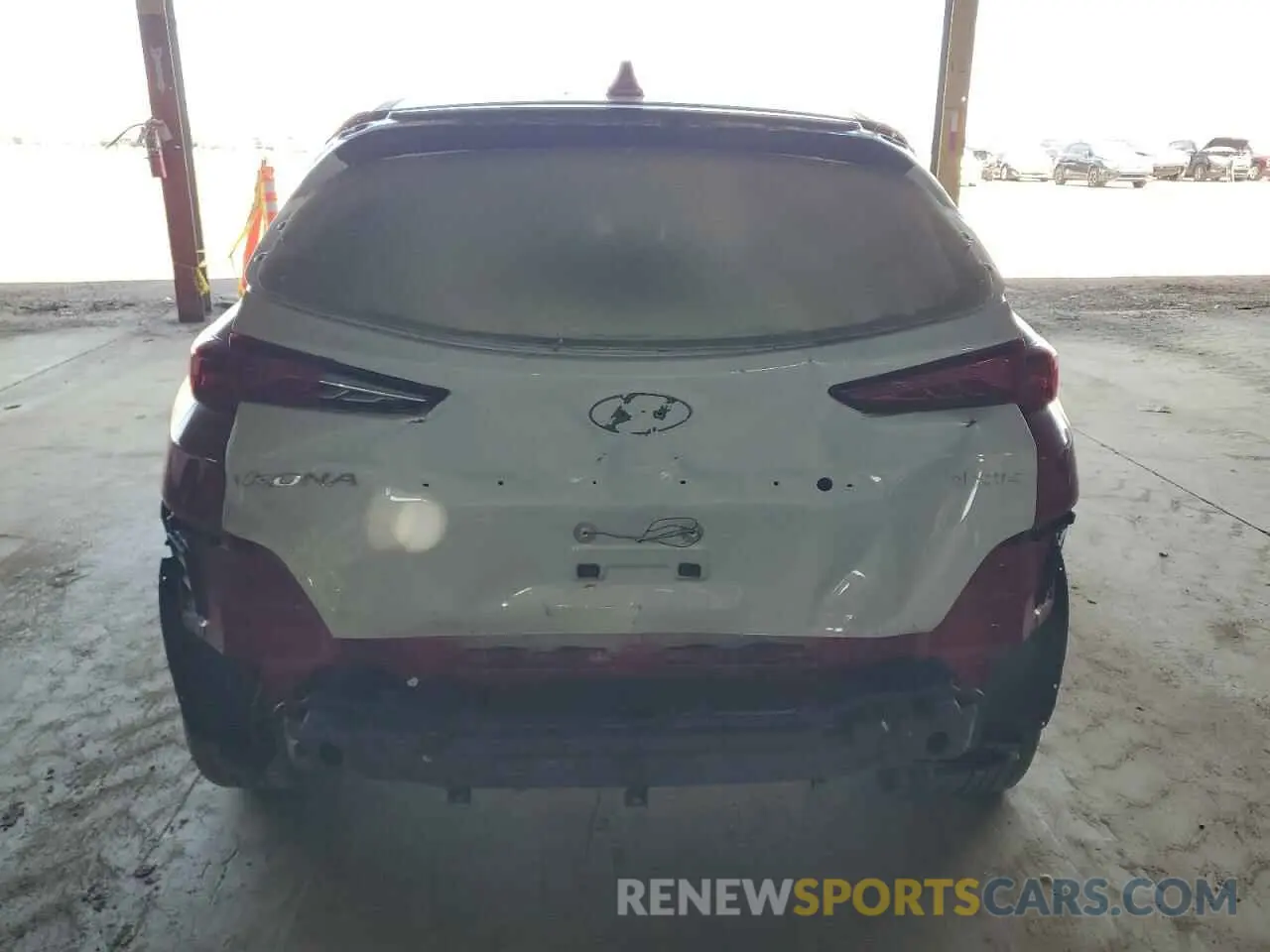 6 Photograph of a damaged car KM8K22AB1NU820579 HYUNDAI KONA 2022